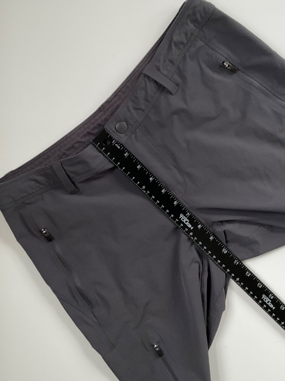 REI Co-op Women’s Activator Soft Shell Pants Sz 10 Gray Gorpcore Hiking Camping - Picture 4 of 9